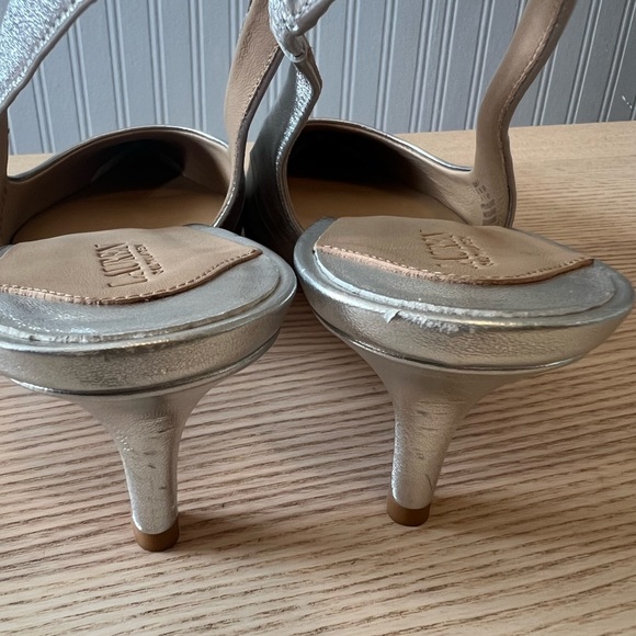 Lauren Ralph Lauren Lolah II Slingback Pump / Silver / Size: 9 - Picture 6 of 12